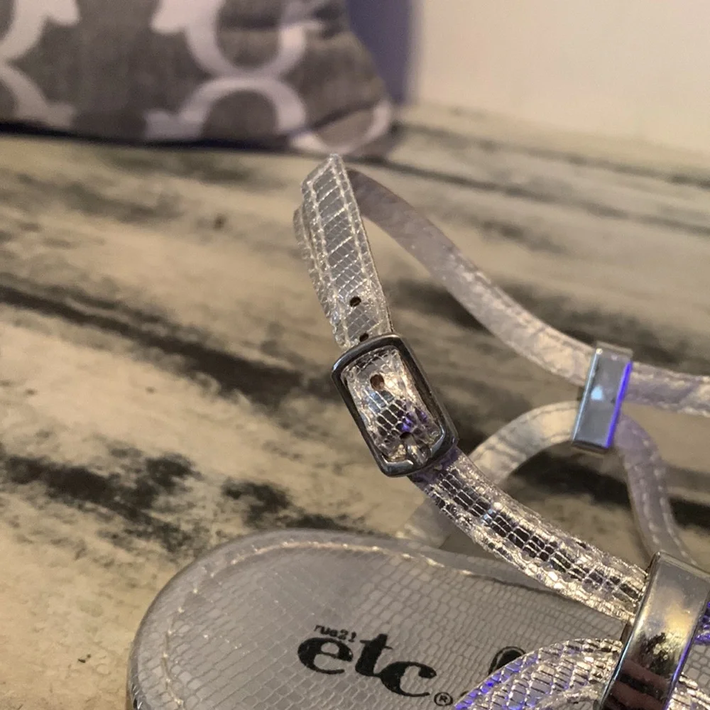 Rue21 Silver Sandals
